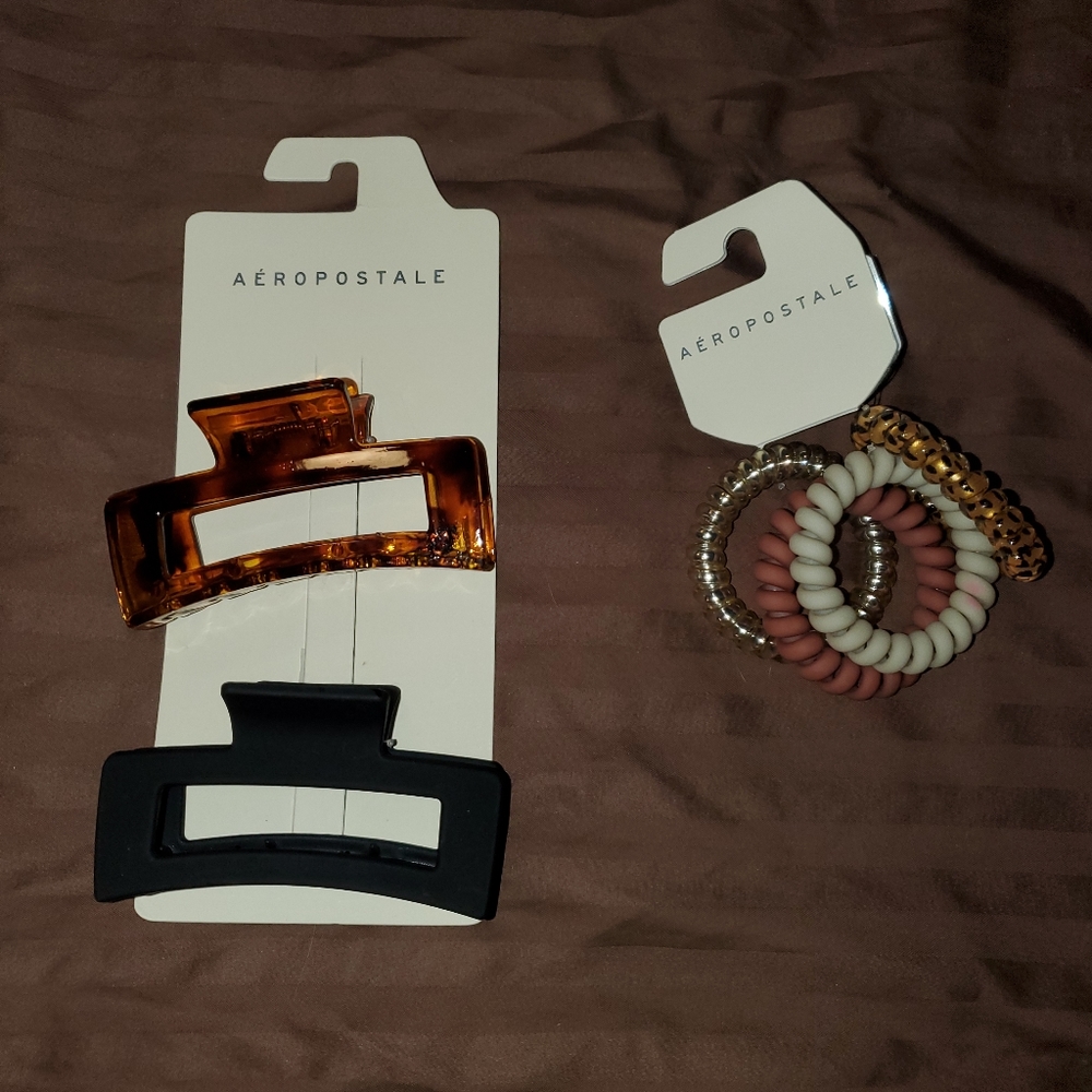 Aeropostale hair accessories NWT